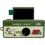 YASHICA FUNTASTIC v&otilde;tmehoidja kaamera SNOOPY Green YAS-FASMNC-P1