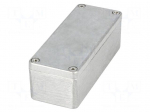 Enclosure: multipurpose | X: 36mm | Y: 90mm | Z: 30mm | aluminium | IP67