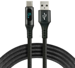 KABEL USB-A / USB-C LCD everActive CBB-1CBL 100cm 3A