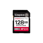 Kingston Canvas React Plus V60 128GB SDXC Speicherkarte 4K-UHS-II