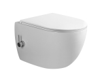 WC-pott seinapealne WC Vento Dorotea Duroplast Soft Close prill-laud bideefunktsiooniga