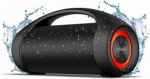 Car accessories Sven  SVEN PS-370  black (40W  Waterproof (IPx5)  TWS  Bluetooth  FM  USB  microSD  2x3600mA*h); SV-020408