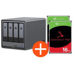 UGREEN NASync DXP4800 Plus NAS s&uuml;steem 4-k&otilde;vakettaga 32TB koos 2x Seagate IronWolf ST16000NT001 16 TB