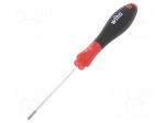 Screwdriver | slot | 2,5x0,4mm | Series: SoftFinish&reg;
