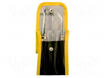 Kit: tweezers | Pcs: 3 | Package: case