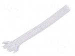 Insulating tube | Mat: silica fibre | white | max.1050&deg;C | &Oslash;int: 3mm