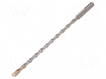 Drill bit | for concrete | &Oslash;: 7mm | L: 210mm | metal | Man.series: PRO 4