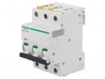 Circuit breaker | 400VAC | Inom: 20A | Poles: 3 | DIN | Charact: B | 6kA