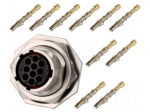 Connector: circular | Series: RT360 | socket,plug | female | crimped