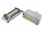 Connector: HDC | male + female | plug + socket | HE | PIN: 24 | 24+PE