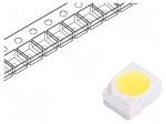 LED | SMD | 3528,PLCC2 | white cold | 1800&divide;3550mcd | 6500K | 120&deg; | 20mA