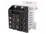 Relay: solid state | Ucntrl: 4&divide;30VDC | 40A | 48&divide;480VAC | 3-phase | DIN