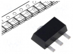 Transistor: N-MOSFET | unipolar | 500V | 0.5A | 1.6W | SOT89-3