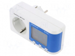 Electric energy meter | 16A | VAC: 200&divide;276V | Display: LED | 3.68kW