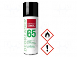 Cleaning agent | DEGREASER65 | 200ml | spray | can | colourless