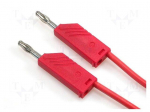 Test lead | 60VDC | 16A | 4mm banana plug-4mm banana plug | Len: 1m