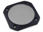 Loudspeaker grille | 86x86x8.5mm | Application: VS-F8-SC-8,VS-FR8