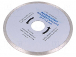 Cutting wheel | &Oslash;: 115mm | &Oslash;hole: 22mm | Application: for granite