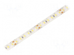 LED tape | white neutral | 2835 | 24V | LED/m: 120 | 10mm | IP65 | 24W/m