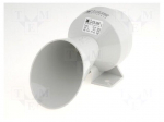 Signaller: sound | horn | 24VDC | 92dB | Series: KLH | IP43 | &Oslash;75x152mm