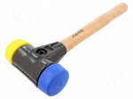 Hammer | 360mm | W: 131mm | 1077g | 50mm | round | wood (hickory)