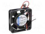 Fan: DC | axial | 12VDC | 40x40x10mm | 6m3/h | 17dBA | slide | 4300rpm