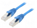 Patch cord | ETHERLINE&reg; Cat.6a,S/FTP | Cat: 6a | stranded | Cu | 1m