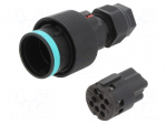 Connector: AC supply | screw terminal | male | TH405 | 10A | 400V | IP68