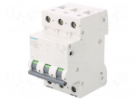 Circuit breaker | 230/400VAC | Inom: 16A | Poles: 3 | Charact: B | 10kA