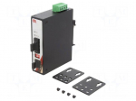 Media converter | GIGA ETHERNET/multi-mode fiber | 12&divide;48VDC | 2.2W