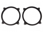 Spacer ring | MDF | 165mm | Mercedes | impregnated | 2pcs.