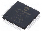 IC: PIC microcontroller | 64kB | 32MHz | SMD | TQFP64 | PIC24 | in-tray