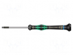 Screwdriver: precision | hex key | Blade length: 60mm | HEX 7/64"