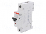 Circuit breaker | 230/400VAC | Inom: 0.5A | Poles: 1 | Charact: D | 6kA