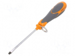 Screwdriver: standard | 4x0.8mm | slot | for working at height