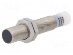 Sensor: inductive | OUT: PNP / NO | 0&divide;2mm | 10&divide;48VDC | M12 | IP67 | 300mA