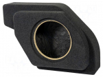 Car loudspeaker enclosure | MDF | black melange | 250mm | Ford | 18l