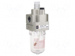 Lubricator | 3400l/min | max.10bar | polycarbonate | Thread: G 1/4"