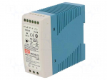 Power supply: switching | for DIN rail | 60W | 12VDC | 5A | 85&divide;264VAC