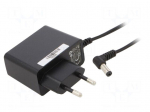 Power supply: switching | mains,plug-in | 12VDC | 1A | 12W | 82.96%