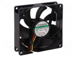 Fan: DC | axial | 24VDC | 92x92x25mm | 87.5m3/h | 34dBA | Vapo | Out: F type