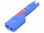 Stripping tool | &Oslash;cable: 6&divide;8mm | Wire: coaxial | Tool length: 125mm