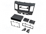 Radio frame | Mitsubishi | 2 DIN | black