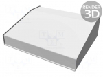 Enclosure: desktop | 1456 | X: 254mm | Y: 211mm | Z: 76mm | aluminium | blue