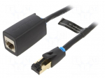 Extender Ethernet | F/FTP | Cat: Cat 8 | RJ45 socket,RJ45 plug | OFC