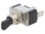 Switch: toggle | Pos: 2 | SPST | ON-OFF | 20A/12VDC | Leads: connectors