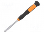 Screwdriver: precision | 6-angles socket | HEX 3.2mm