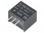 Converter: DC/DC | 7.5W | Uin: 18&divide;28VDC | Uout: 15VDC | Iout: 0.5A | SIP3