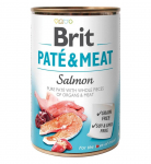 BRIT Pat&eacute; & Meat with Salmon - wet dog food - 400g