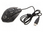 Mouse | black,grey | USB A | optical,wired | 1.35m | No.of butt: 6